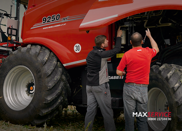 Il servizio MaxService assicura agli agricoltori un pronto intervento in caso di malfunzionamenti, guasti o rotture